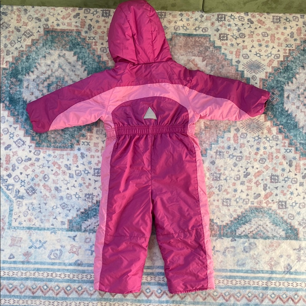 L.L. Bean Pink and Purple Snowsuit - Picture 3 of 3